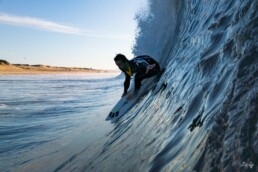 Surfeur : Jules Zancanaro - Photo de Théo Griffe