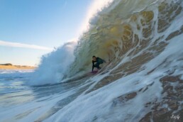 Surfeur : François Guilhemsang - Photo de Théo Griffe